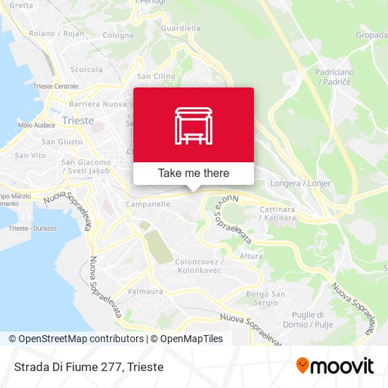 Strada Di Fiume 277 map