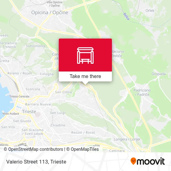 Valerio Street 113 map