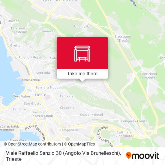 Viale Raffaello Sanzio 30 (Angolo Via Brunelleschi) map
