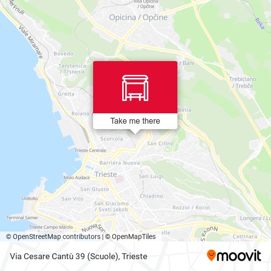 Via Cesare Cantù 39 (Scuole) map