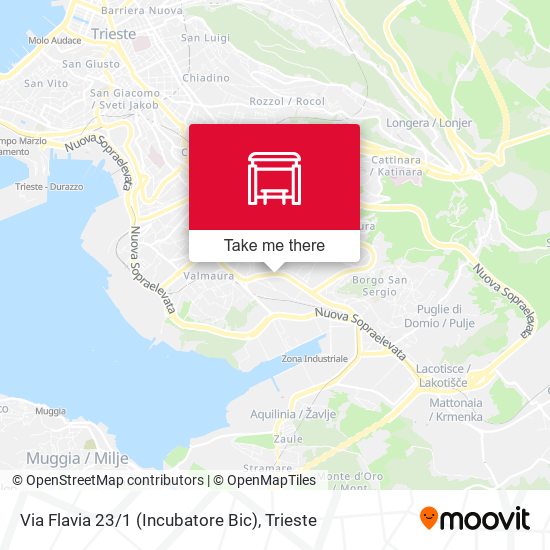 Via Flavia 23 / 1 (Incubatore Bic) map