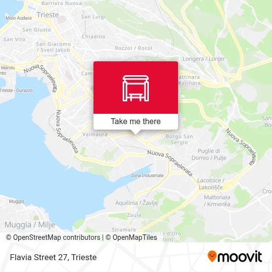 Flavia Street 27 map