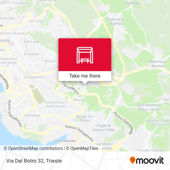 Via Del Botro 32 map