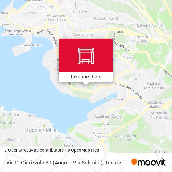 Via Di Giarizzole 39 (Angolo Via Schmidl) map