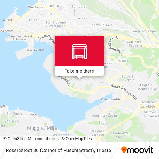 Rossi Street 36 (Corner of Puschi Street) map