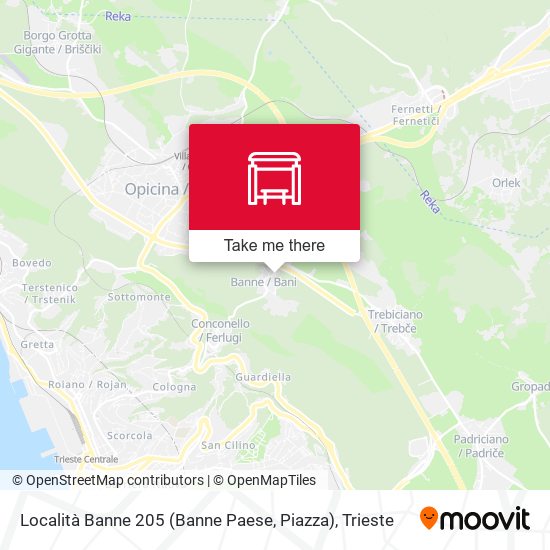 Località Banne 205 (Banne Paese, Piazza) map