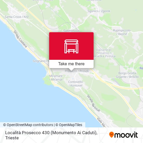 Località Prosecco 430 (Monumento Ai Caduti) map