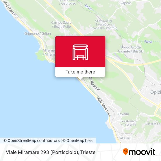 Viale Miramare 293 (Porticciolo) map