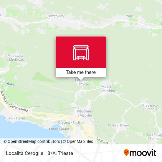 Località Ceroglie 18/A map
