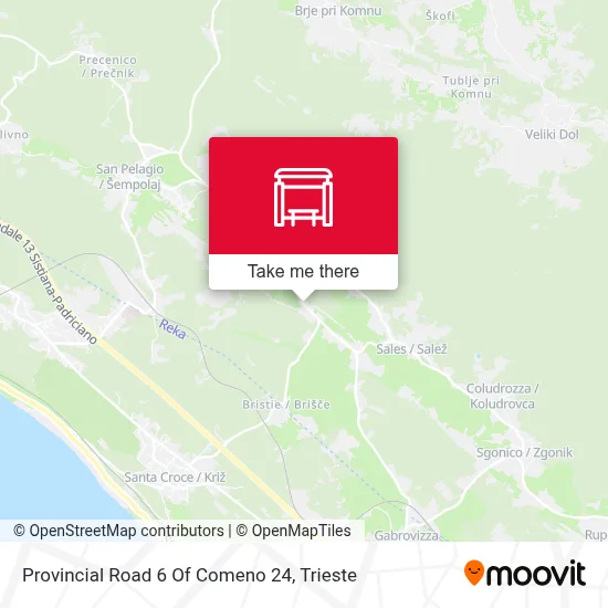 Provincial Road 6 Of Comeno 24 map
