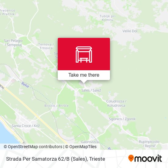 Strada Per Samatorza 62 / B (Sales) map