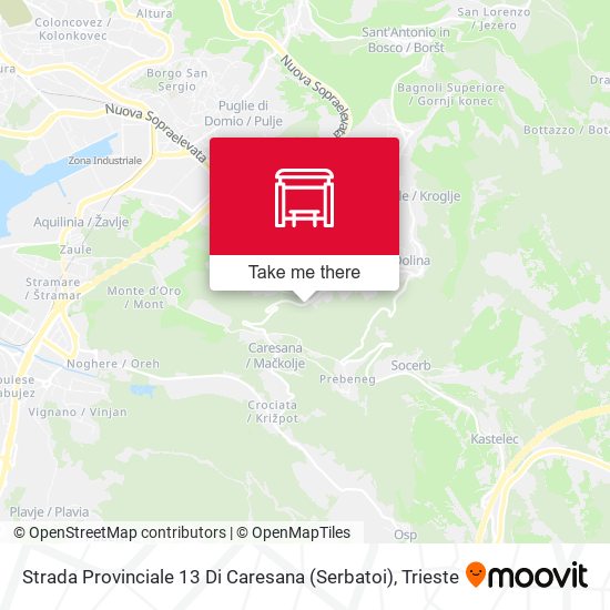Strada Provinciale 13 Di Caresana (Serbatoi) map