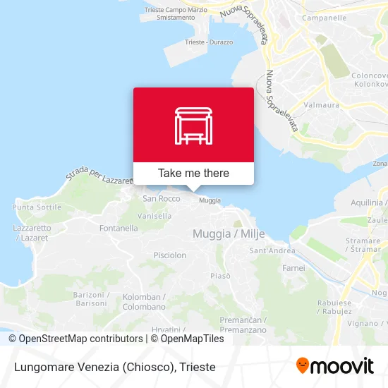 Venice Waterfront (Kiosk) map