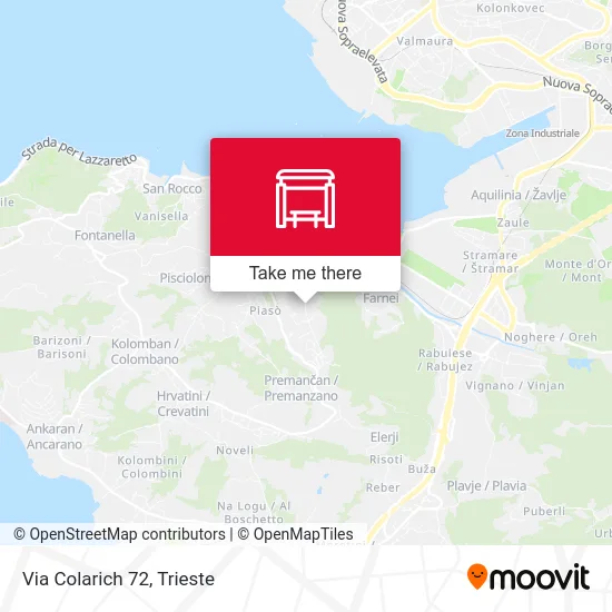 72 Colarich Street map