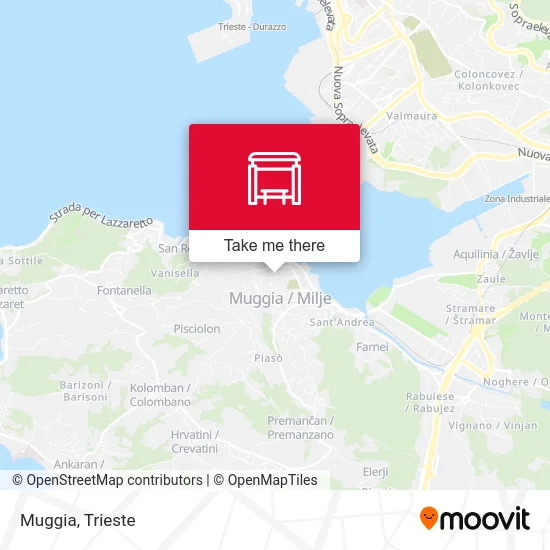 Muggia map