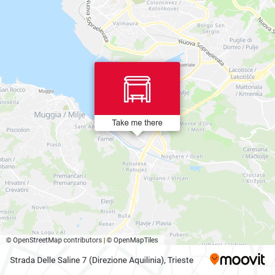 Strada Delle Saline 7 (Direzione Aquilinia) map