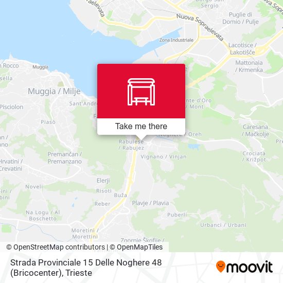 Strada Provinciale 15 Delle Noghere 48 (Bricocenter) map