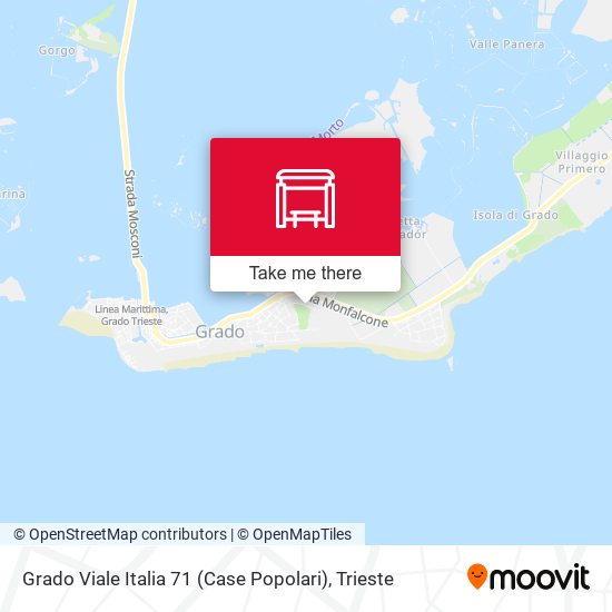 Grado Viale Italia 71 (Case Popolari) map