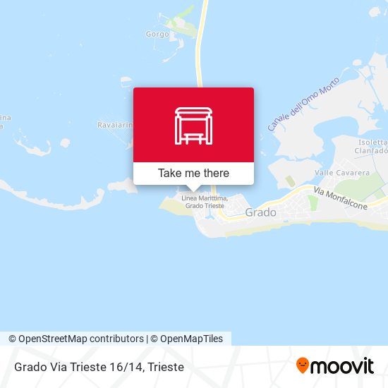 Grado Via Trieste 16/14 map