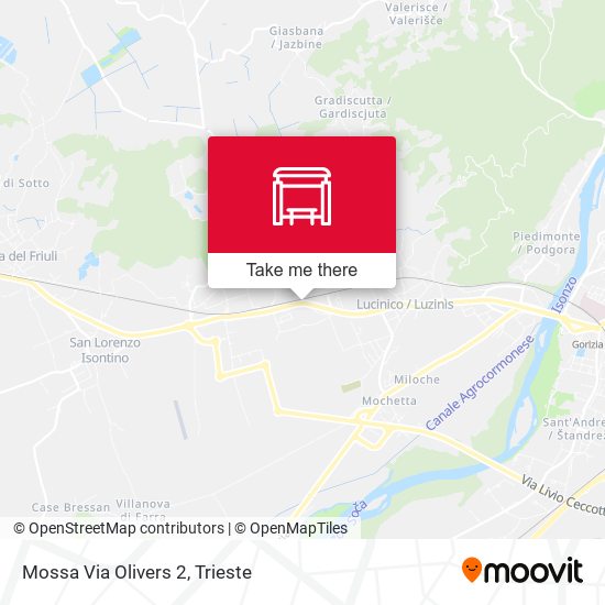 Mossa Via Olivers 2 map