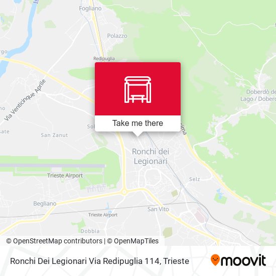 Ronchi Dei Legionari Via Redipuglia 114 map