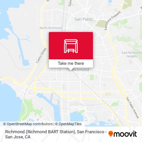 Richmond (Richmond BART Station) map
