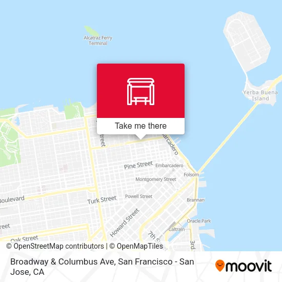 Mapa de Broadway & Columbus Ave