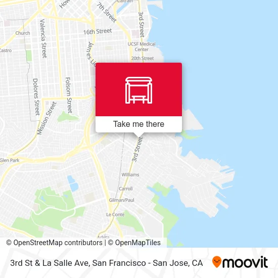 3rd St & La Salle Ave map