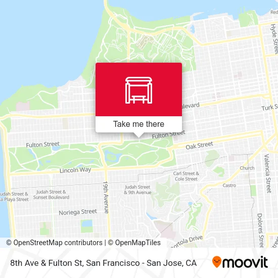 Mapa de 8th Ave & Fulton St