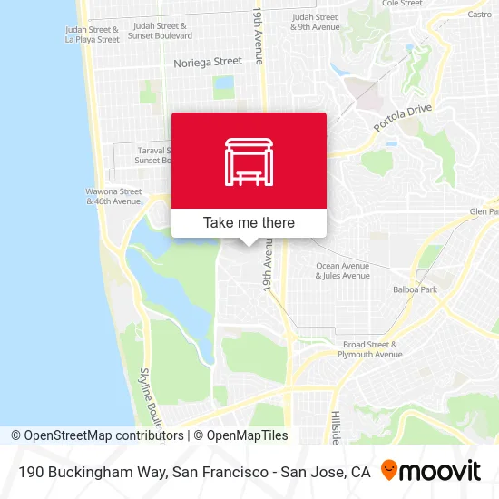 190 Buckingham Way map