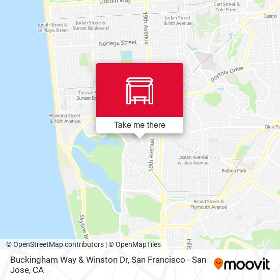 Mapa de Buckingham Way & Winston Dr