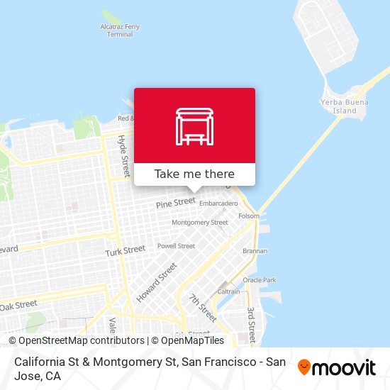 Mapa de California St & Montgomery St