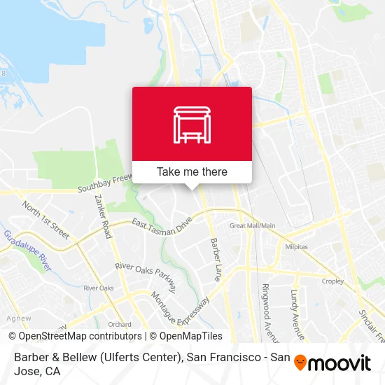 Barber & Bellew (Ulferts Center) map