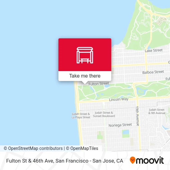 Fulton St & 46th Ave map