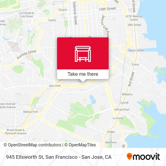 945 Ellsworth St map