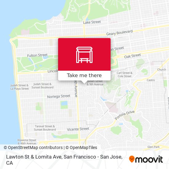 Mapa de Lawton St & Lomita Ave