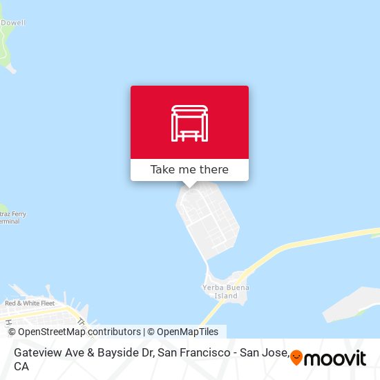 Mapa de Gateview Ave & Bayside Dr