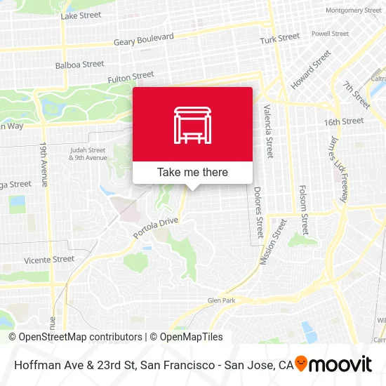 Hoffman Ave & 23rd St map