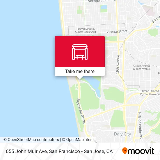 655 John Muir Ave map