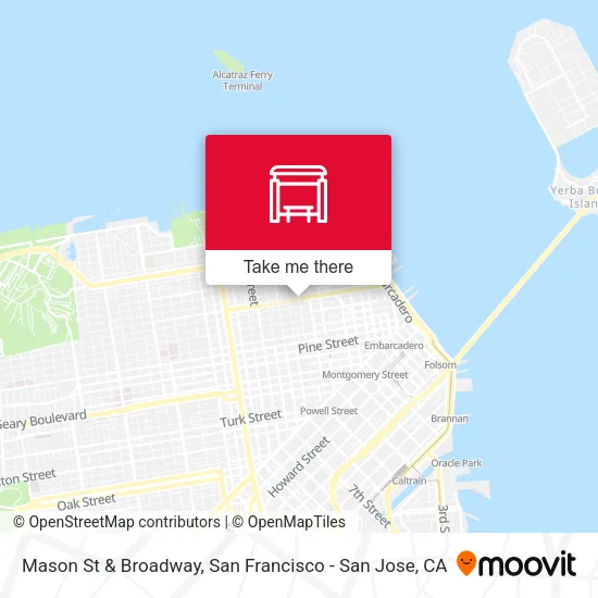Mapa de Mason St & Broadway