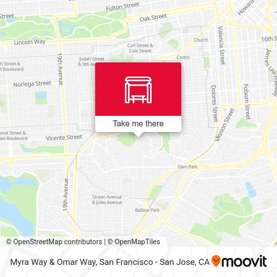 Myra Way & Omar Way map