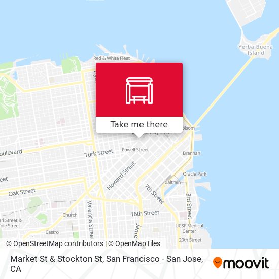 Mapa de Market St & Stockton St