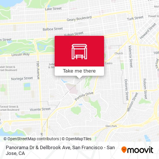 Panorama Dr & Dellbrook Ave map