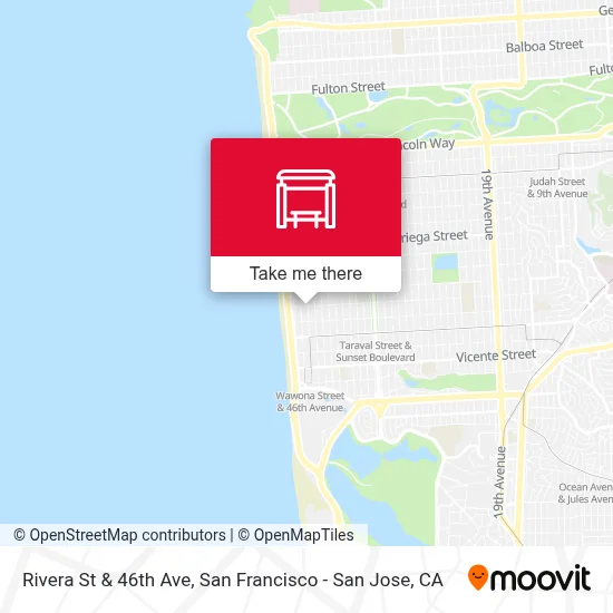 Rivera St & 46th Ave map