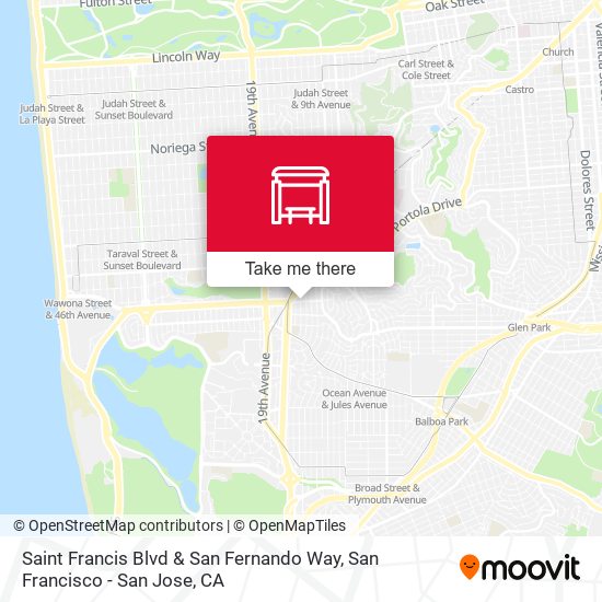 Saint Francis Blvd & San Fernando Way map