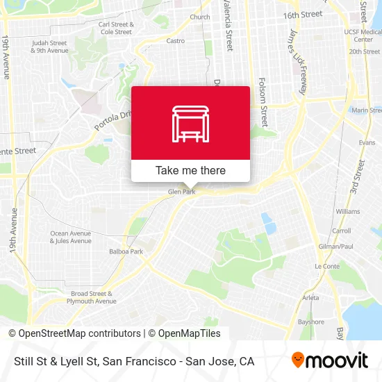 Still St & Lyell St map