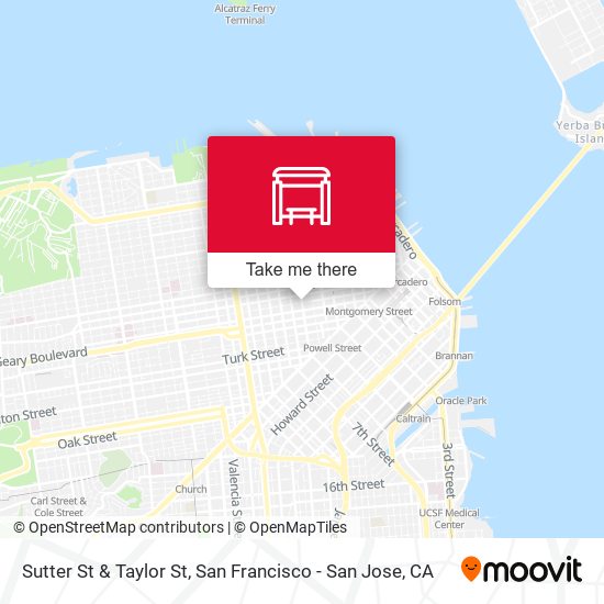 Mapa de Sutter St & Taylor St