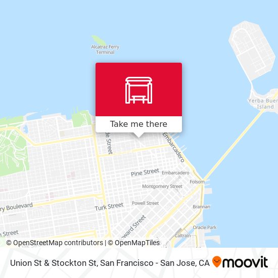 Mapa de Union St & Stockton St