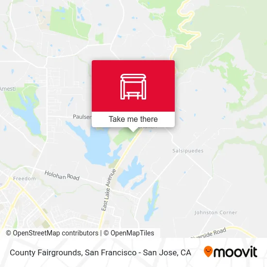 County Fairgrounds map