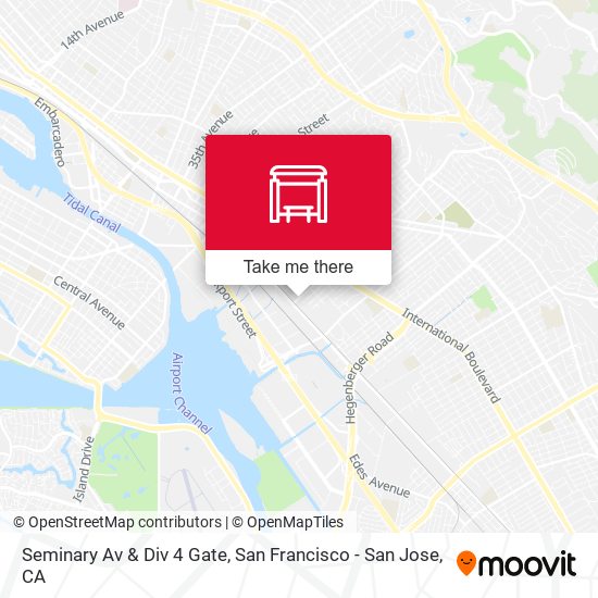 Seminary Av & Div 4 Gate map